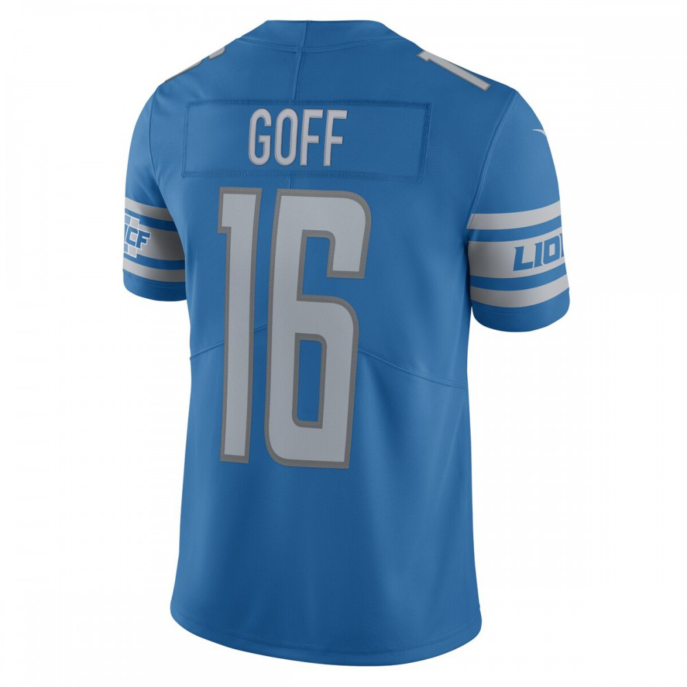 Jared Goff Detroit Lions Nike Vapor Limited Jersey - Blue-Profan Arena